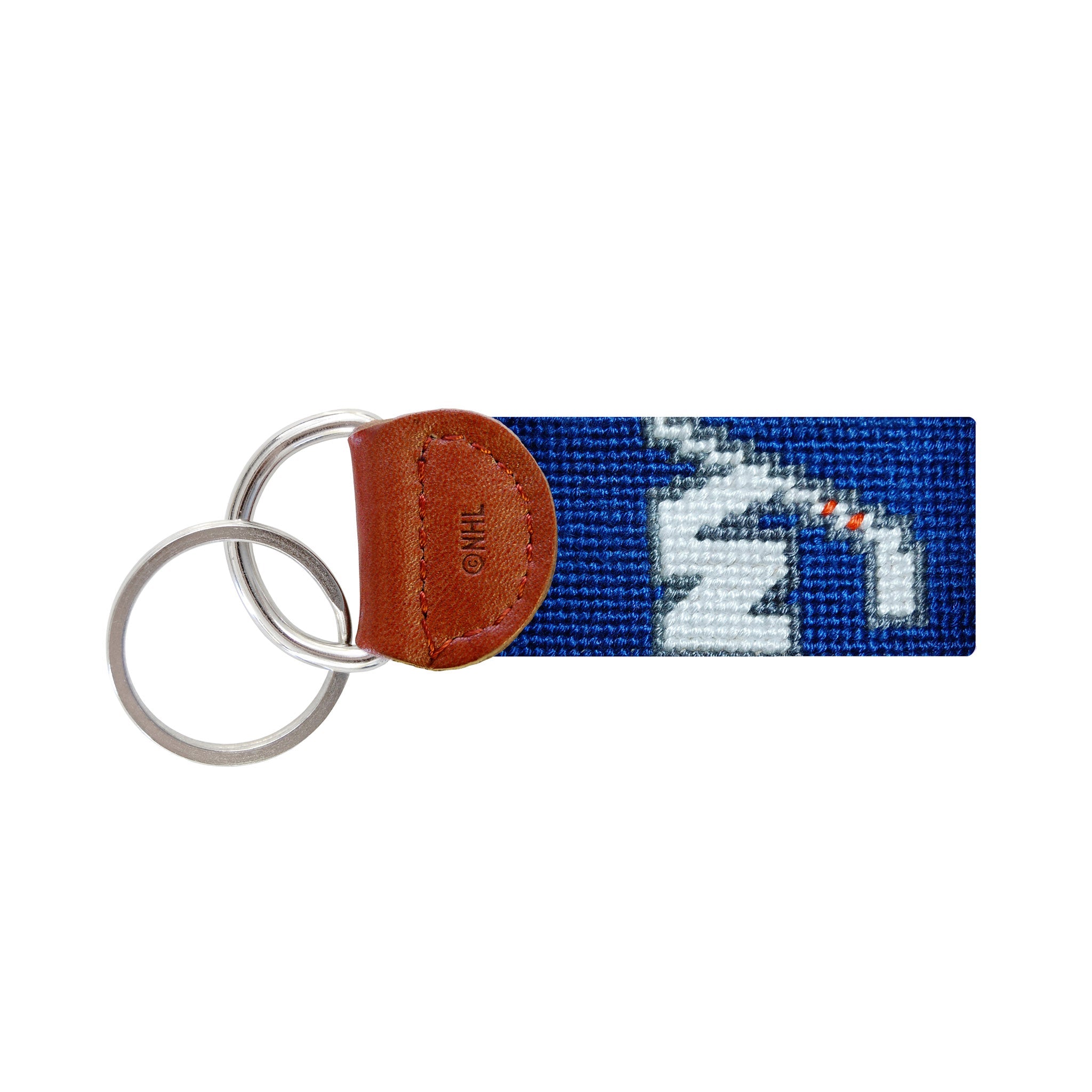 Smathers and Branson New York Islanders Needlepoint Key Fob  