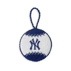 Smathers and Branson New York Yankees Needlepoint Ornament  