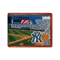 Smathers and Branson New York Yankees Stadium Needlepoint Bi-Fold Wallet 