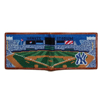 Smathers and Branson New York Yankees Stadium Needlepoint Bi-Fold Wallet 