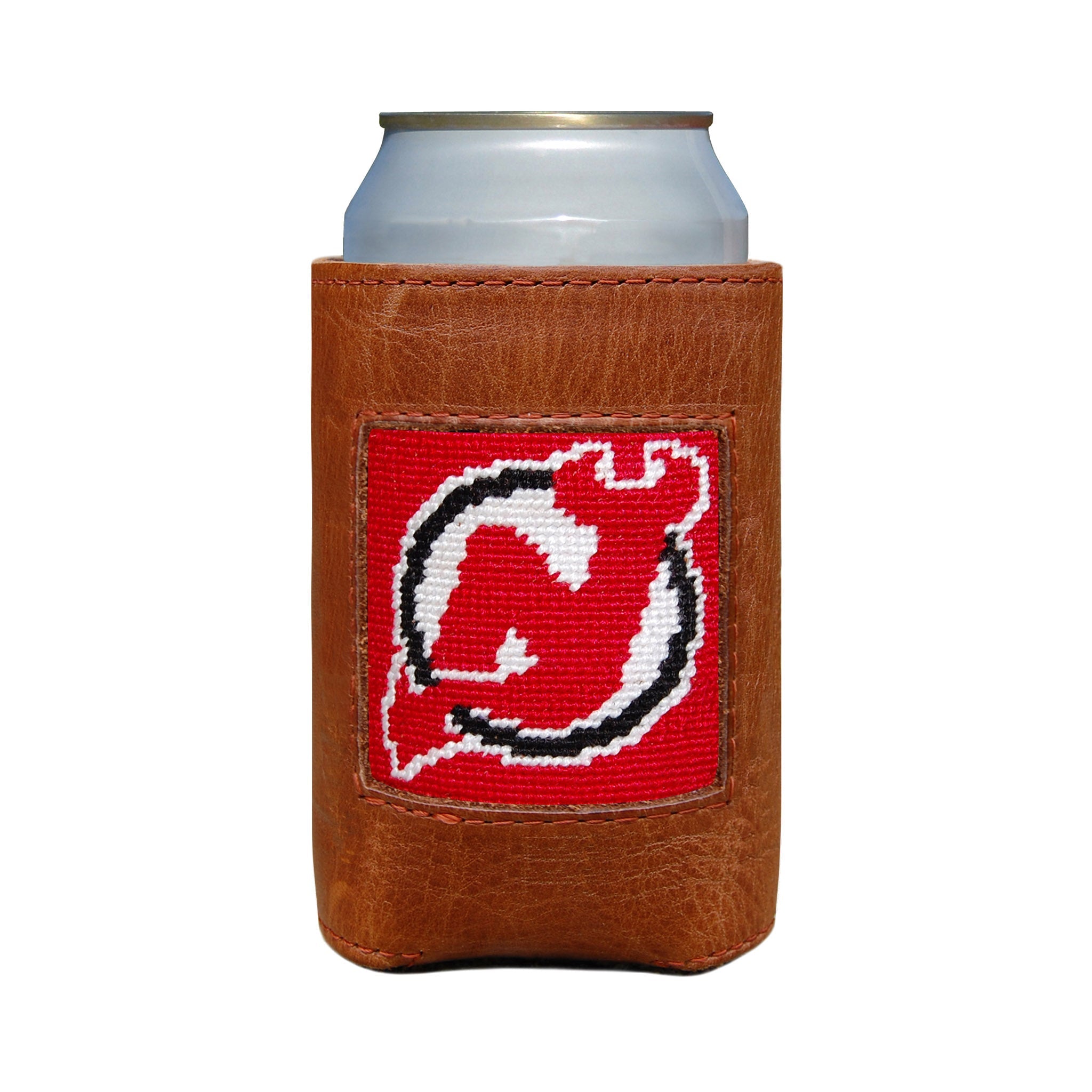 Smathers and Branson New Jersey Devils Needlepoint Can Cooler   