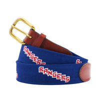 Smathers and Branson New York Rangers Needlepoint Belt