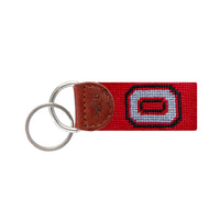 Smathers and Branson Ohio State Needlepoint Key Fob  