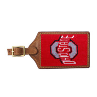 Smathers and Branson Ohio State Needlepoint Luggage Tag 