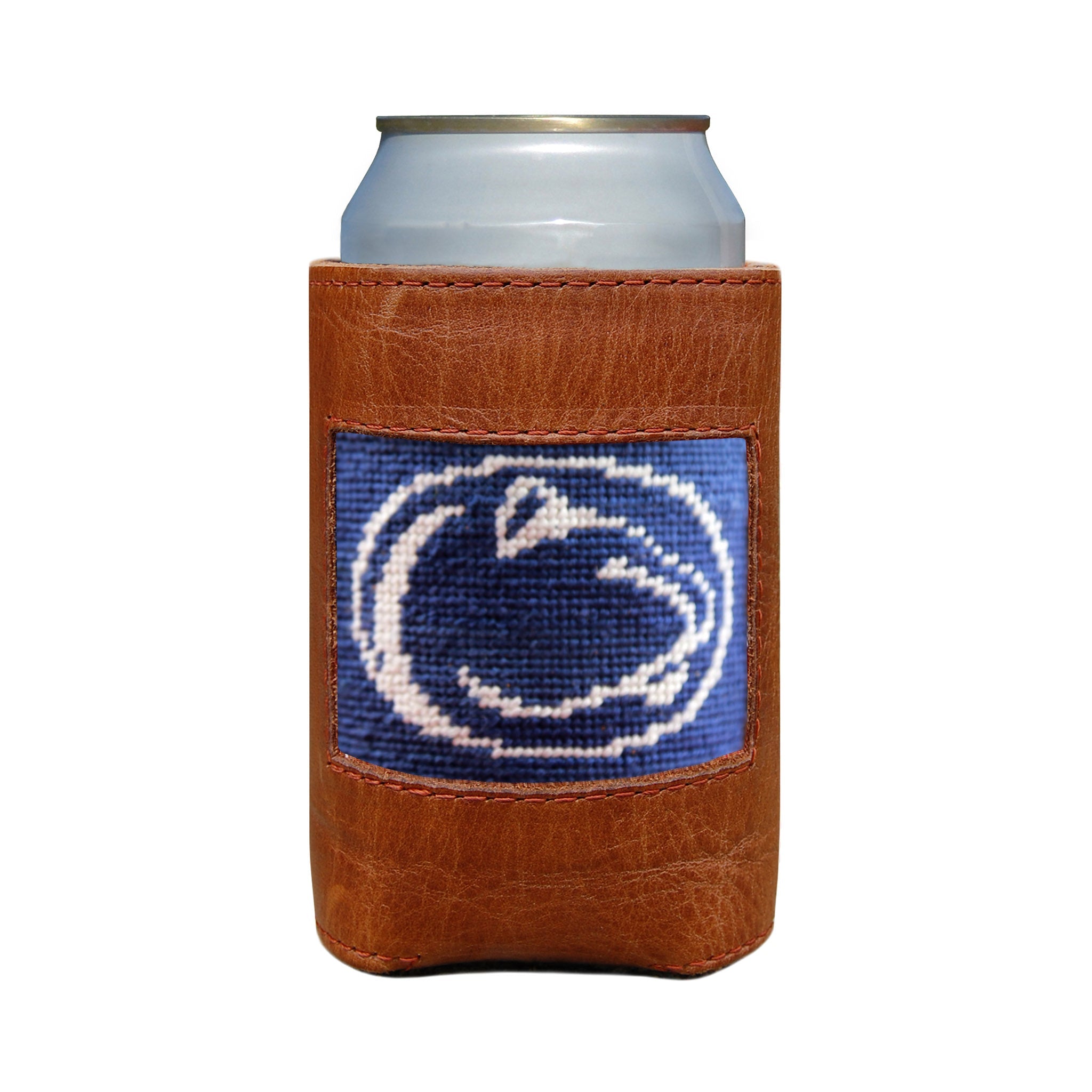 Smathers and Branson Penn State Needlepoint Can Cooler On a Can 