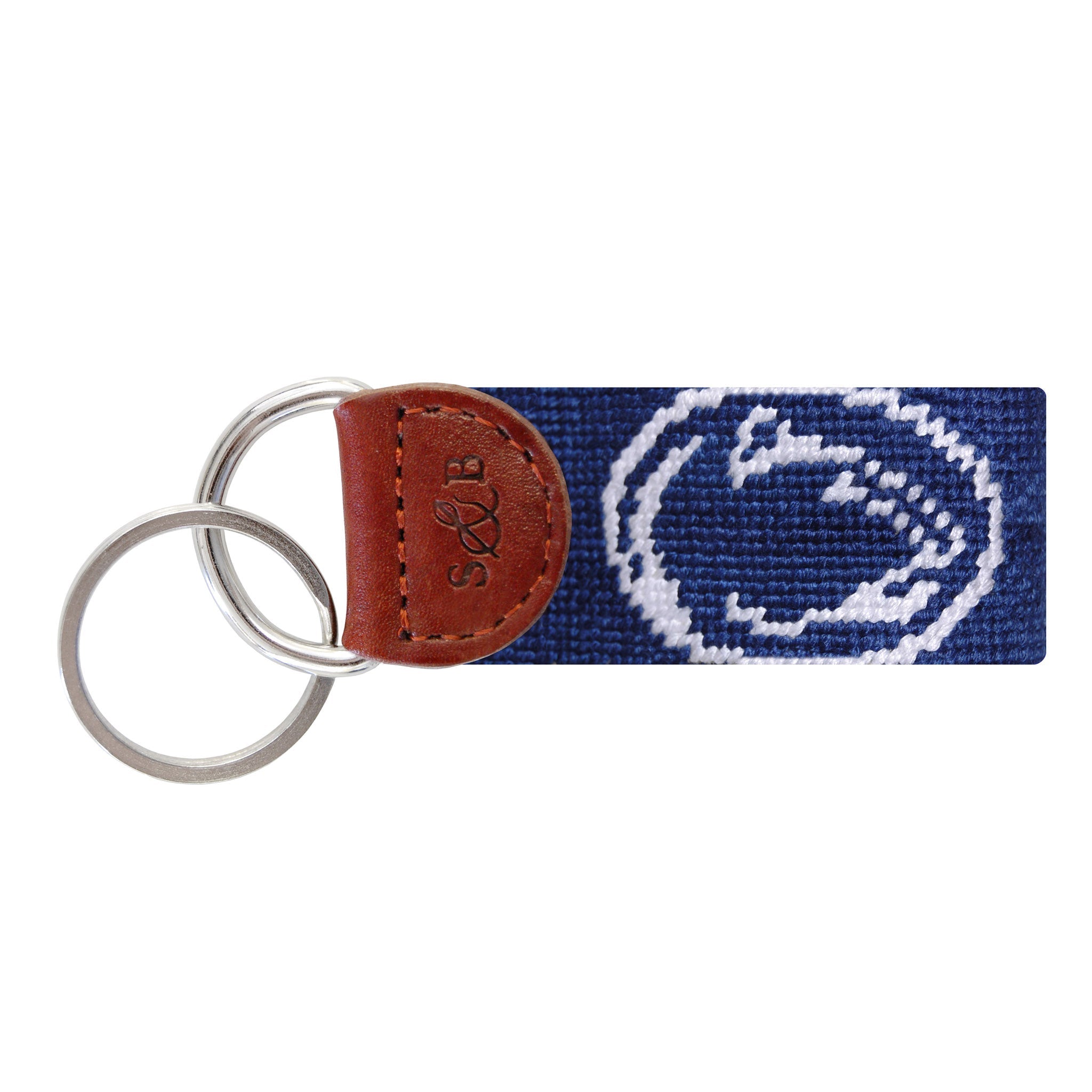 Smathers and Branson Penn State Needlepoint Key Fob  