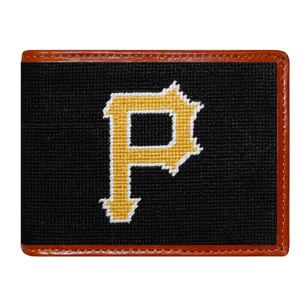Smathers and Branson Pittsburgh Pirates Needlepoint Bi-Fold Wallet 