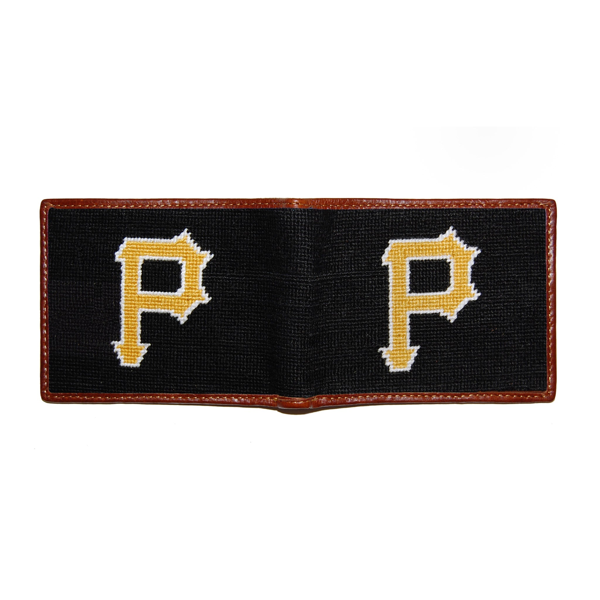 Smathers and Branson Pittsburgh Pirates Needlepoint Bi-Fold Wallet 