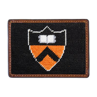 Smathers and Branson Princeton Needlepoint Credit Card Wallet Front side