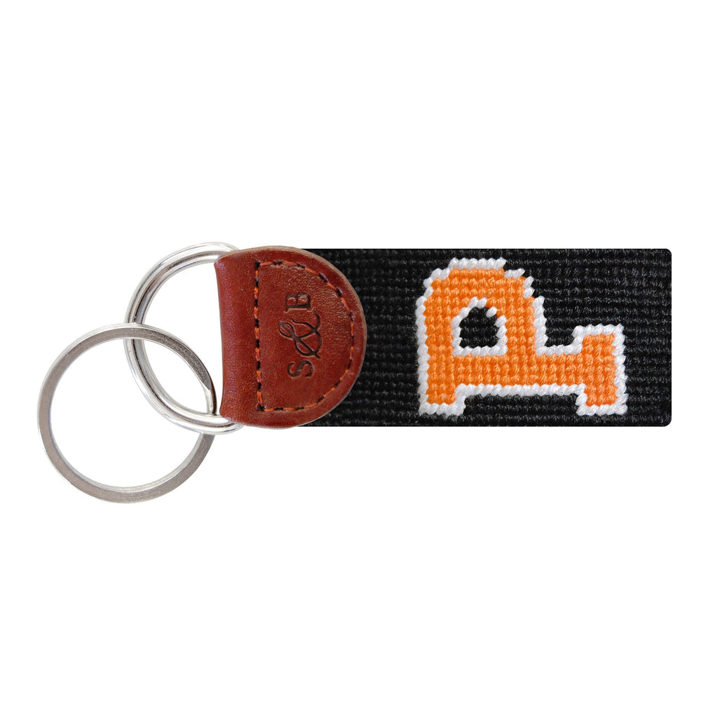 Smathers and Branson Princeton Needlepoint Key Fob  