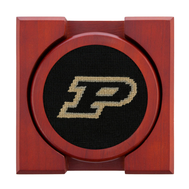 Smathers and Branson Purdue Coasters Black