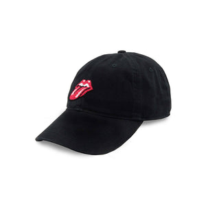Smathers and Branson Rolling Stones Black Needlepoint Hat