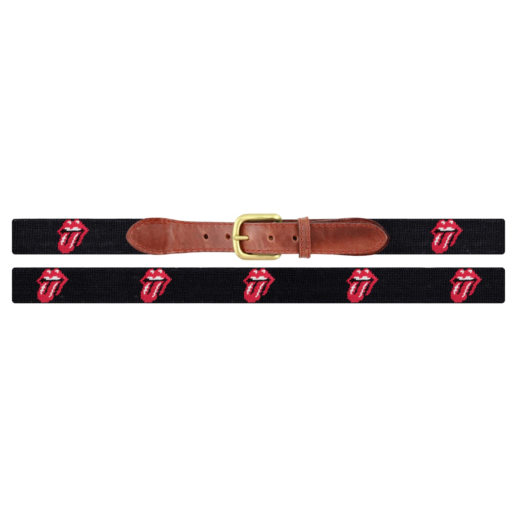 Rolling stones belt top buckle
