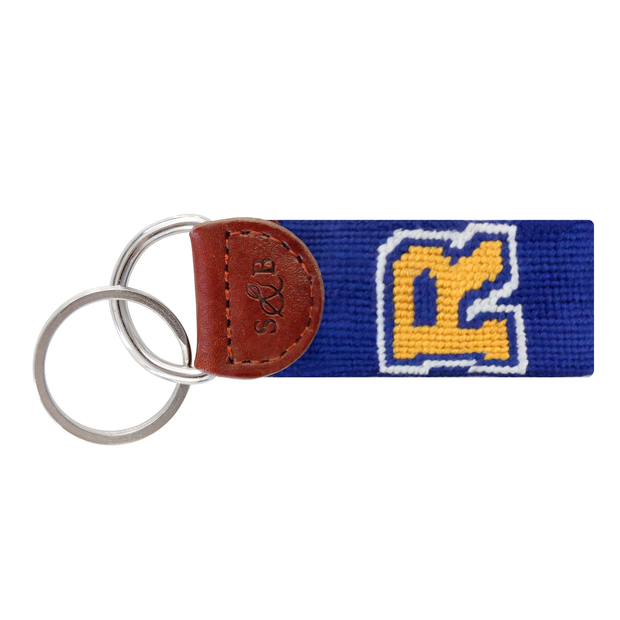 Smathers and Branson Rollins Needlepoint Key Fob  