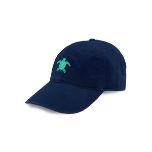 Smathers and Branson Sea Turtle Navy Needlepoint Hat