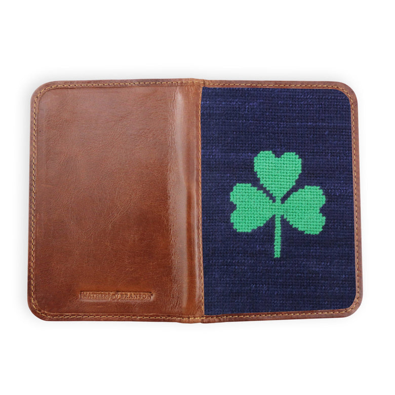 Smathers and Branson Shamrock Golf Scorecard Holder Dark Navy