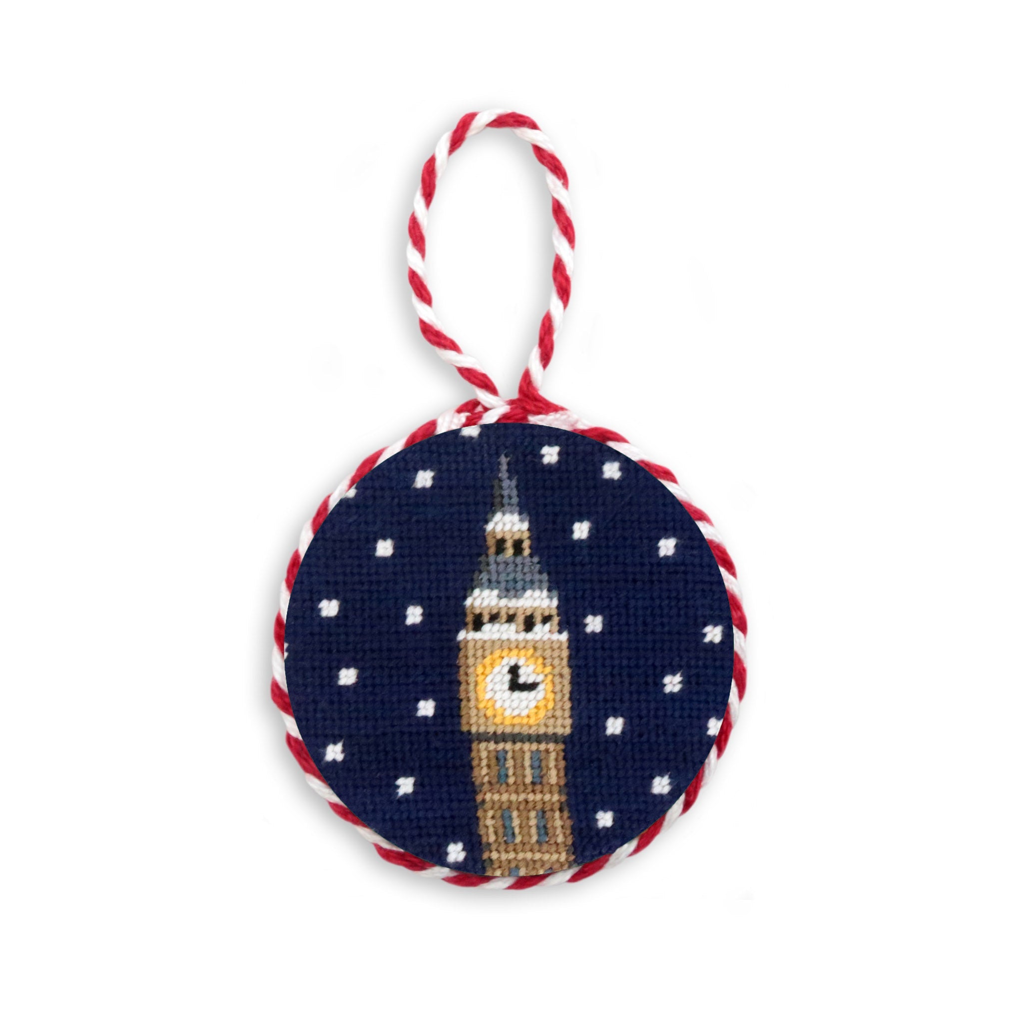 Snowy Big Ben Ornament