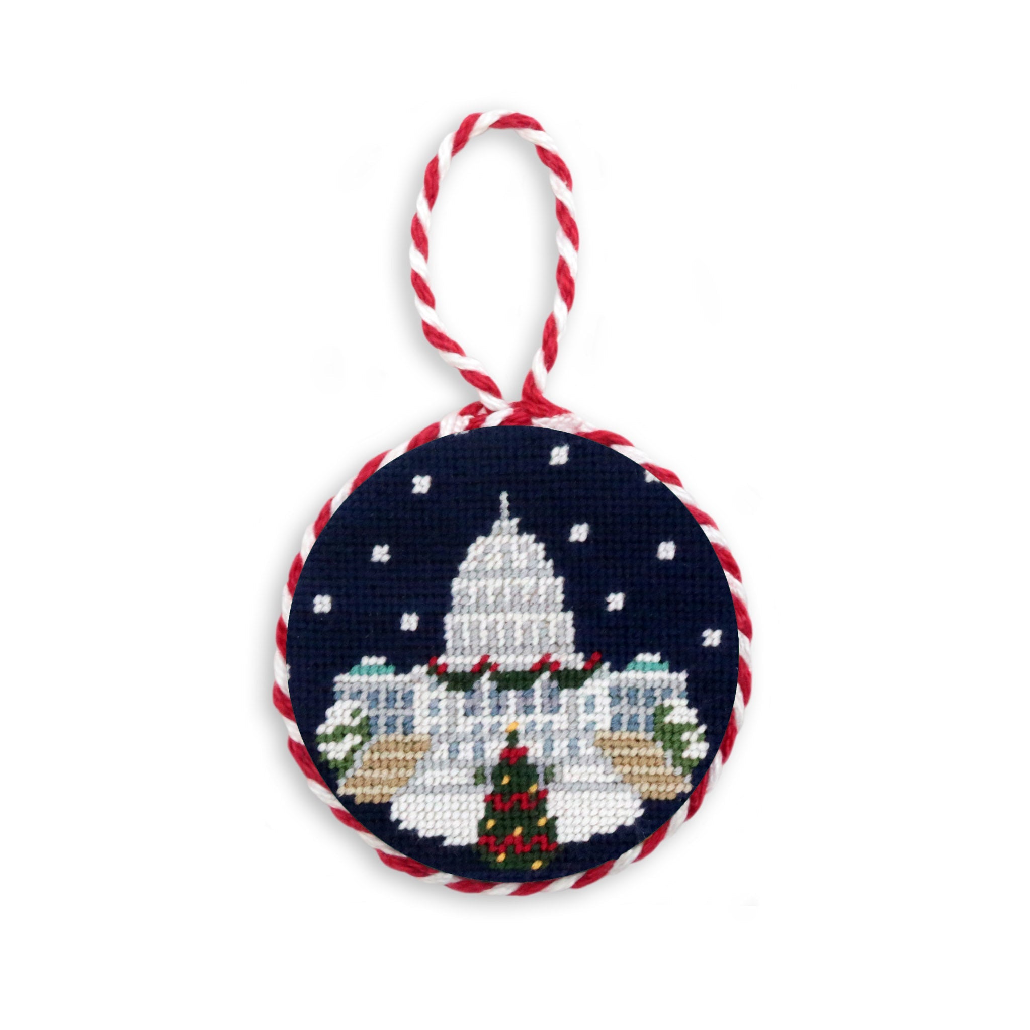 Snowy Capitol Ornament