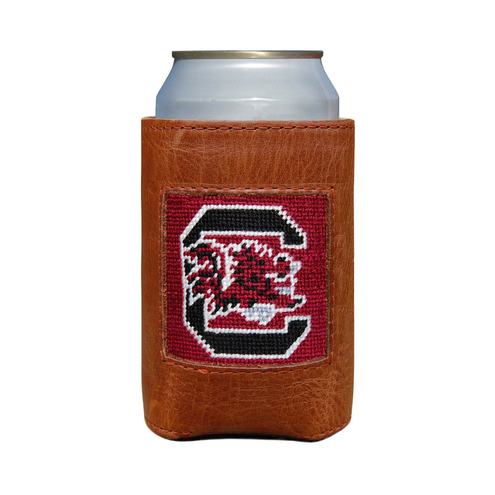 Smathers and Branson South Carolina Needlepoint Can Cooler On a Can 