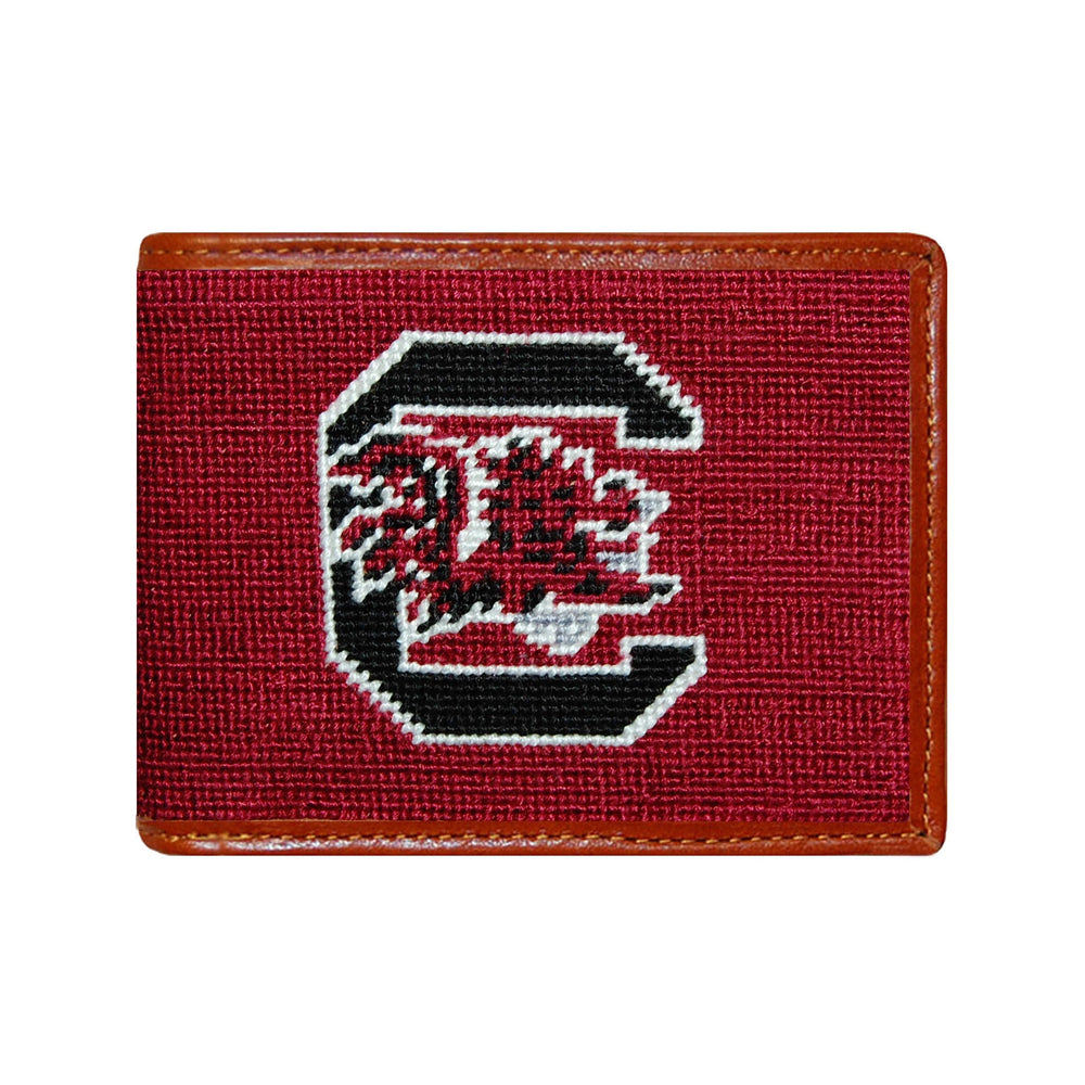 Smathers and Branson South Carolina Needlepoint Bi-Fold Wallet 