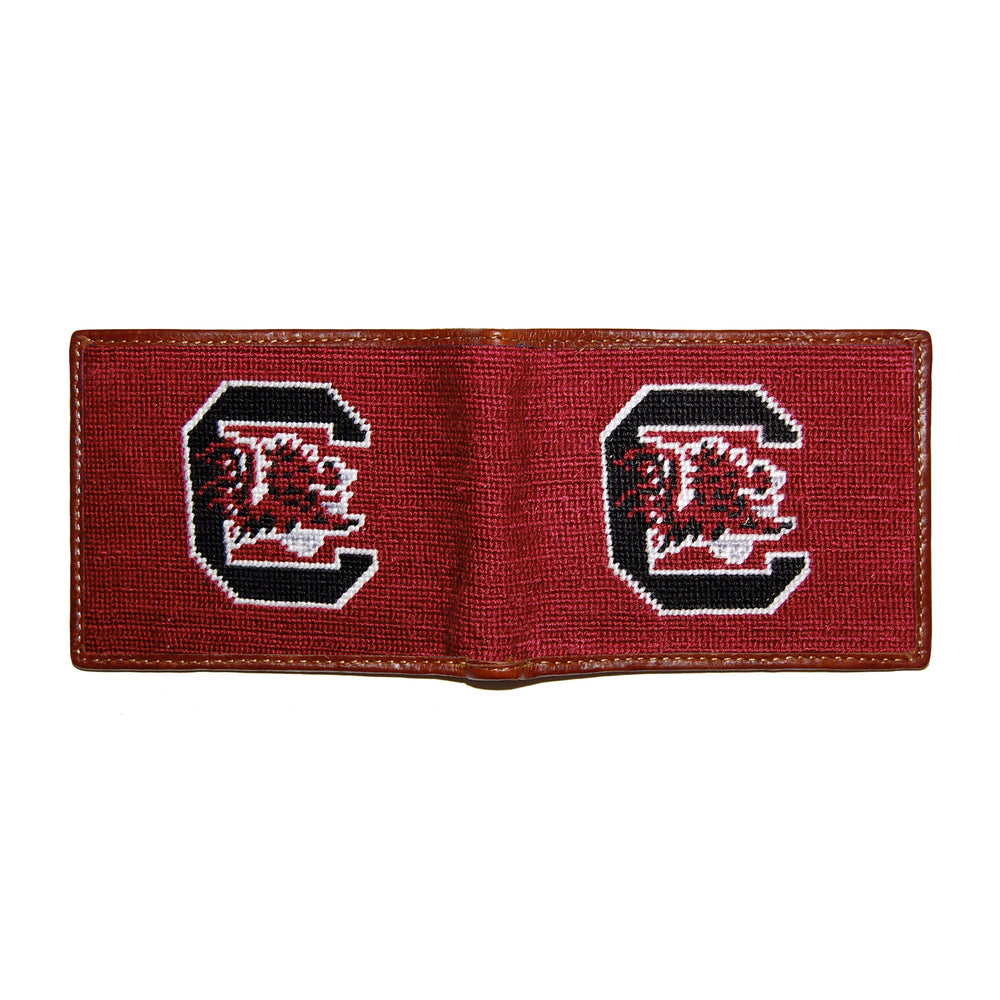 Smathers and Branson South Carolina Needlepoint Bi-Fold Wallet 