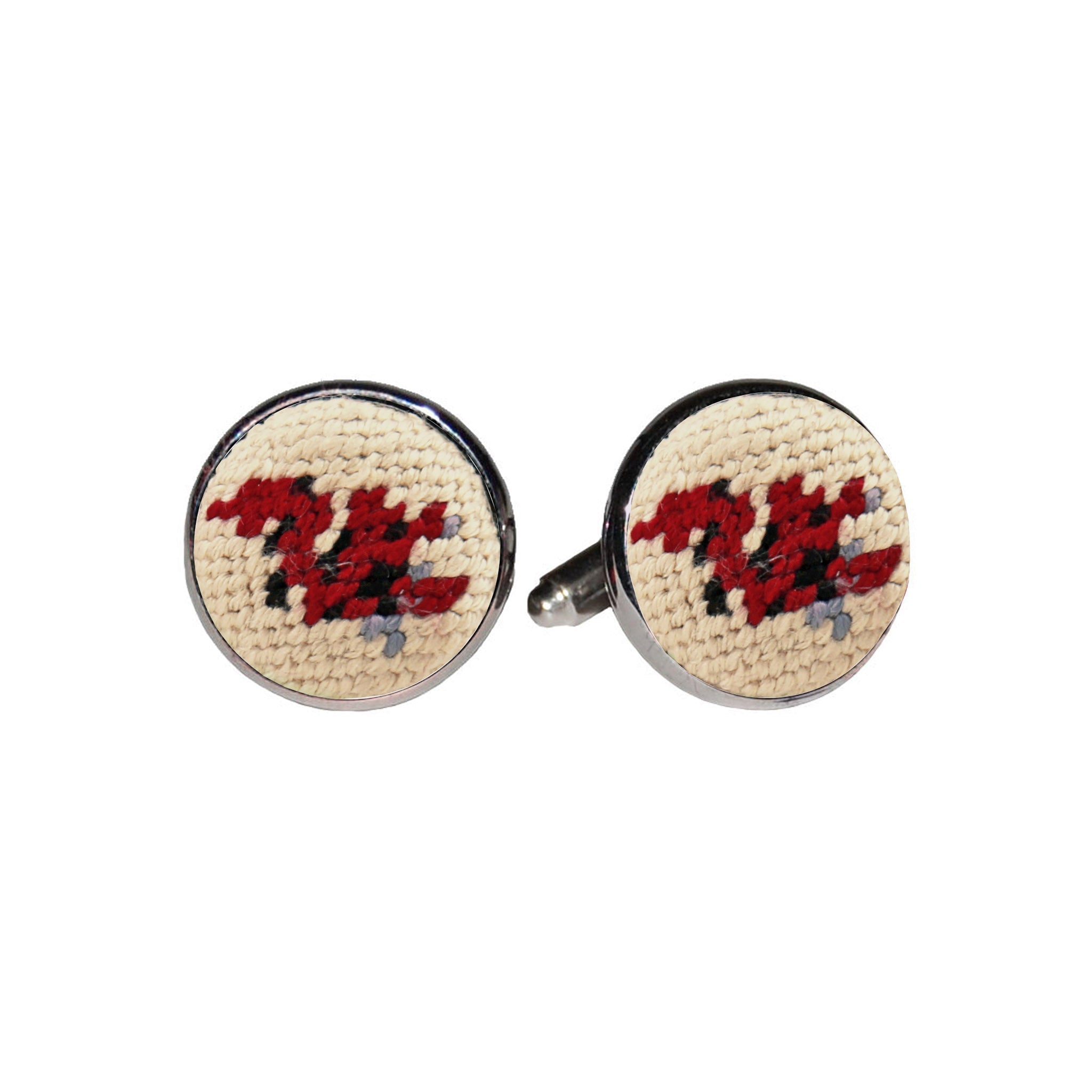 Smathers and Branson South Carolina Needlepoint Cufflinks  