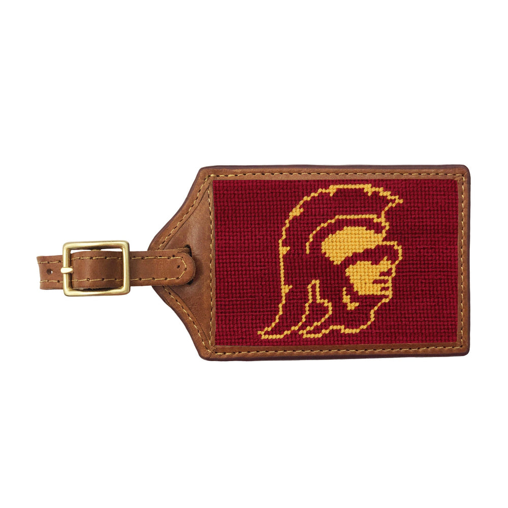 Smathers and Branson Southern California Needlepoint Luggage Tag 