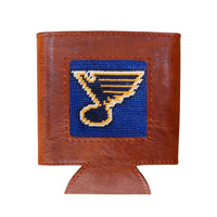 Smathers and Branson St Louis Blues Needlepoint Can Cooler  