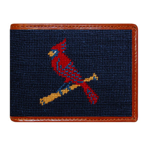 Smathers and Branson St.Louis Cardinals Needlepoint Bi-Fold Wallet 