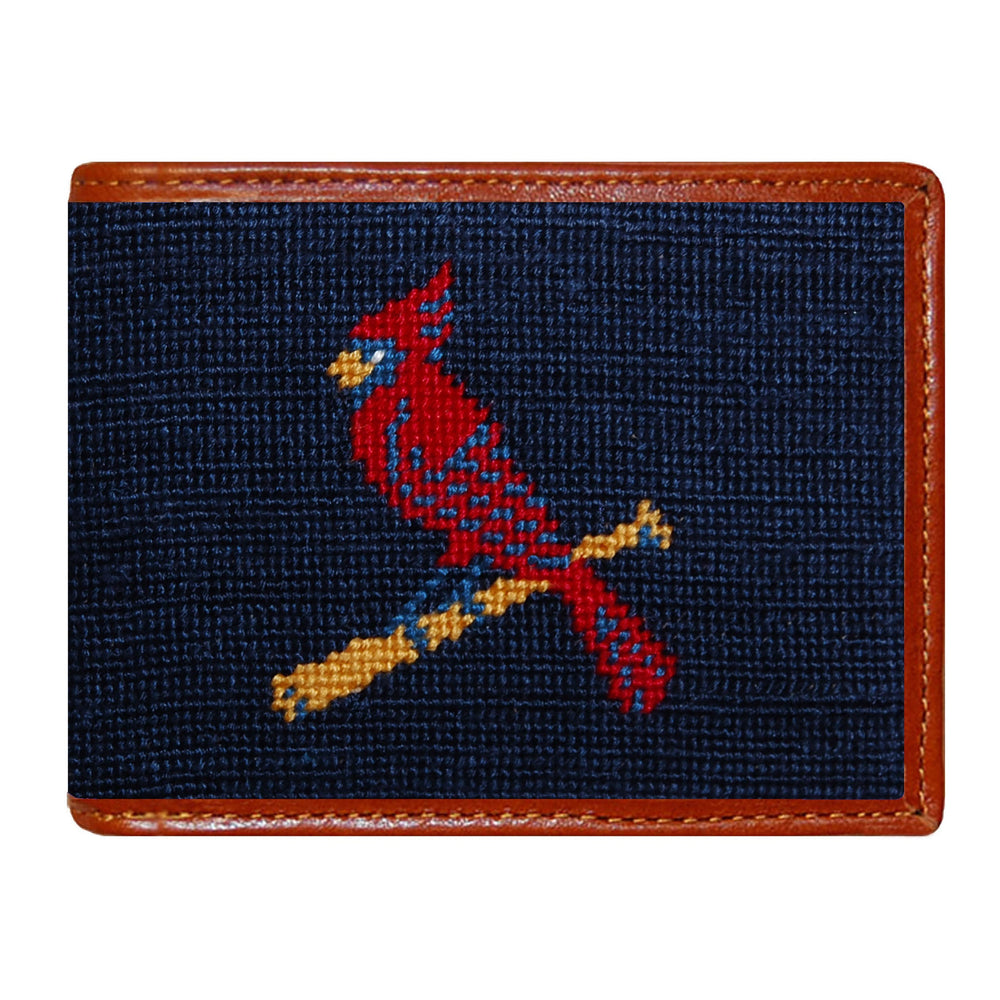 Smathers and Branson St.Louis Cardinals Needlepoint Bi-Fold Wallet 