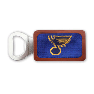 Smathers and Branson St Louis Blues Needlepoint Bottle Opener 