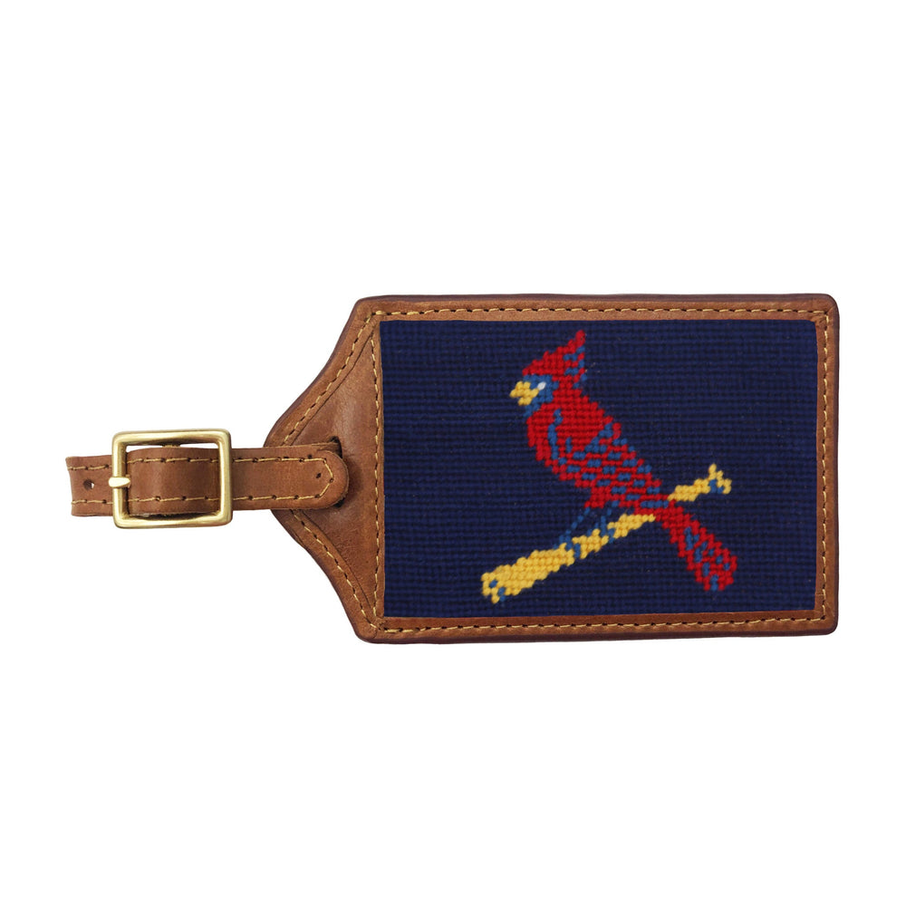 Smathers and Branson St Louis Cardinals Needlepoint Luggage Tag 