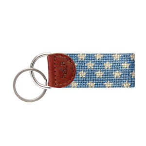 Smathers and Branson Stars And Stripes Needlepoint Key Fob  
