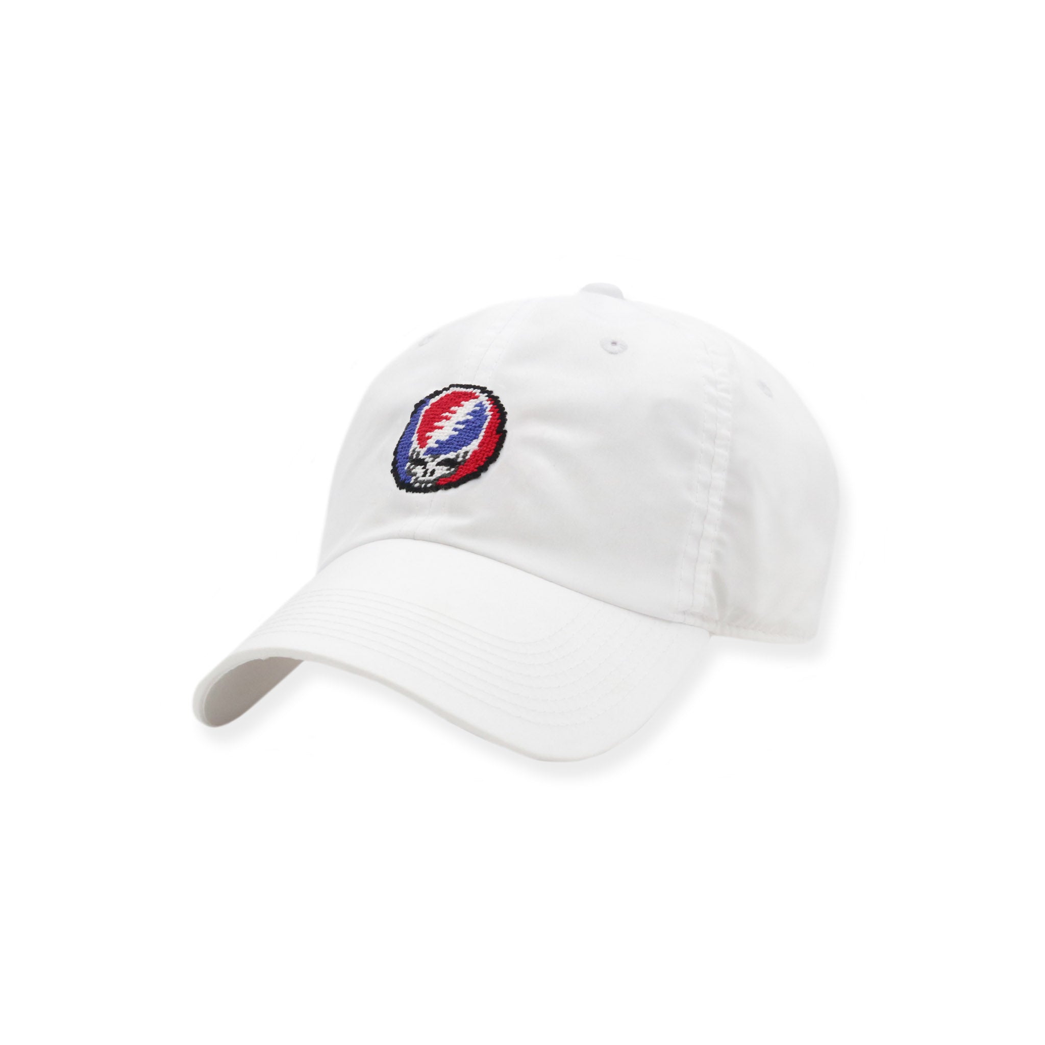 Smathers and Branson Steal Your Face Needlepoint Performance Hat White   