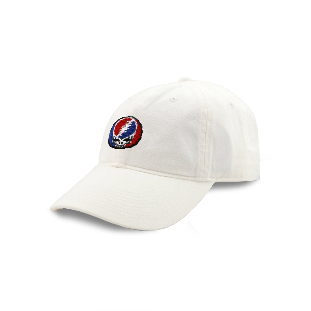 Smathers and Branson Steal Your Face White Needlepoint Hat