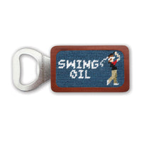 Smathers and Branson Swing Oil Slate Needlepoint Bottle Opener  