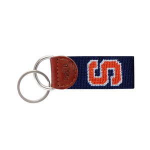 Smathers and Branson Syracuse Needlepoint Key Fob  