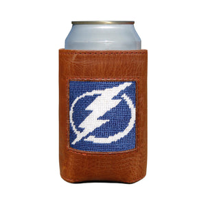 Smathers and Branson Tampa Bay Lightning Needlepoint Can Cooler   