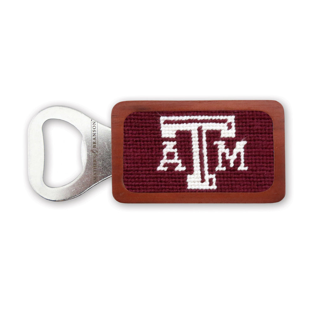 Smathers and Branson Texas A&M Needlepoint Bottle Opener  