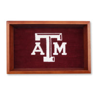 Smathers and Branson Texas A&M Needlepoint Valet Tray   