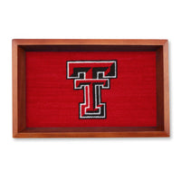 Smathers and Branson Texas Tech Needlepoint Valet Tray  