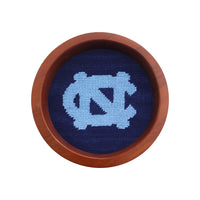 Smathers and Branson UNC Needlepoint Wine Bottle Coaster 