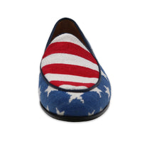 Smathers and Branson Uncle Sam Needlepoint Belgian Loafers Front 