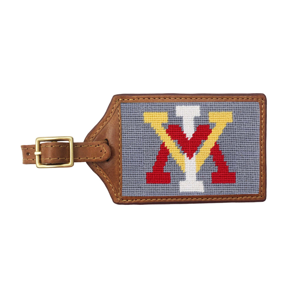 Smathers and Branson VMI Needlepoint Luggage Tag 