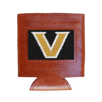 Smathers and Branson Vanderbilt Needlepoint Can Cooler   