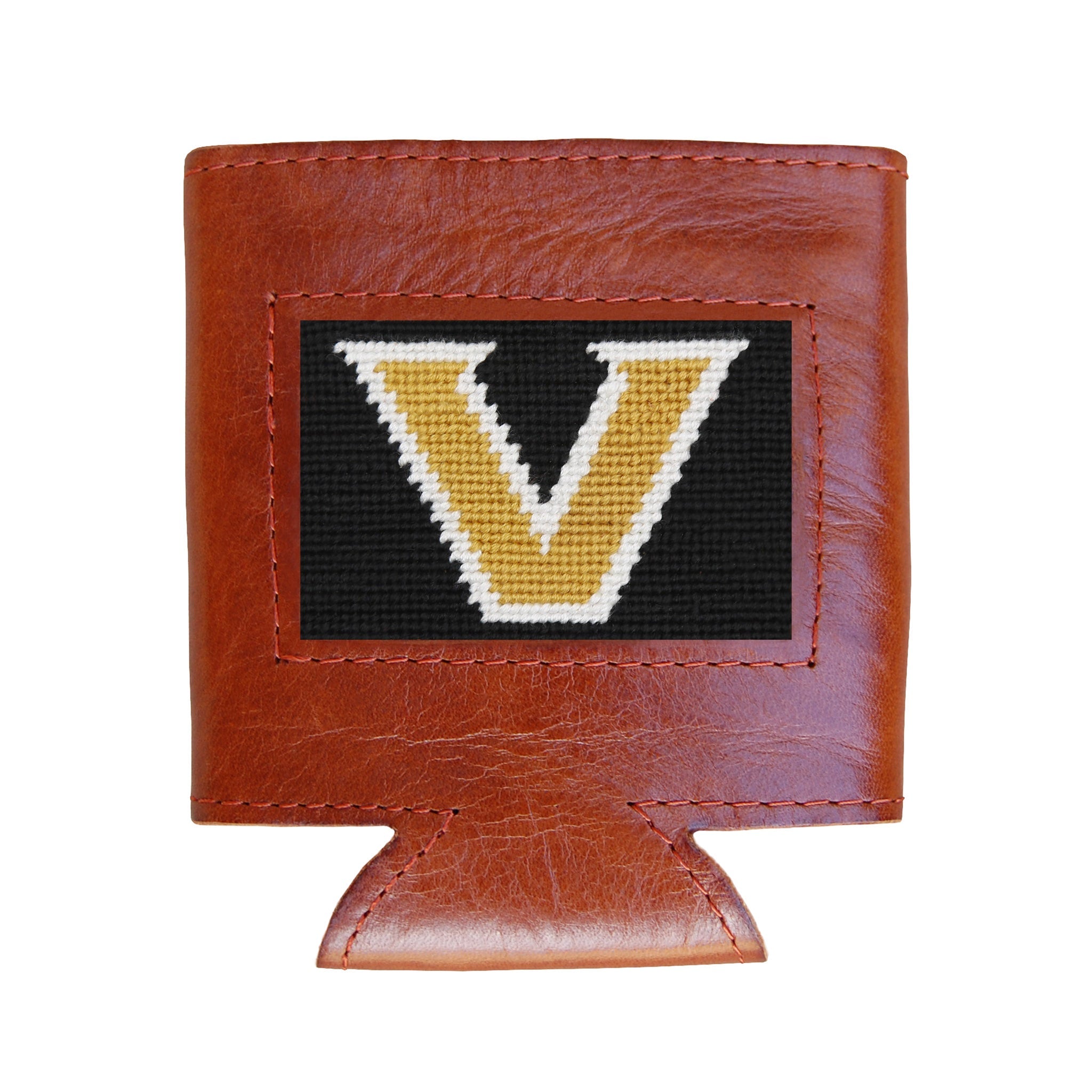Smathers and Branson Vanderbilt Needlepoint Can Cooler   