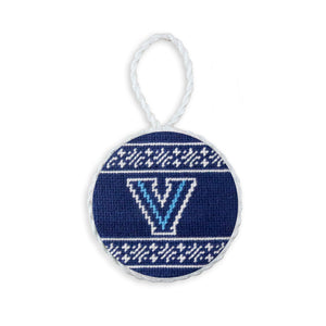 Smathers and Branson Villanova Needlepoint Ornament  