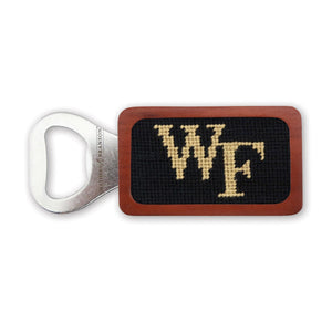 Smathers and Branson Wake Forest Needlepoint Bottle Opener  OLD