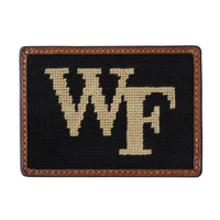 Smathers and Branson Wake Forest Needlepoint Credit Card Wallet 