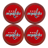 Smathers and Branson Washington Capitals Needlepoint Coasters   